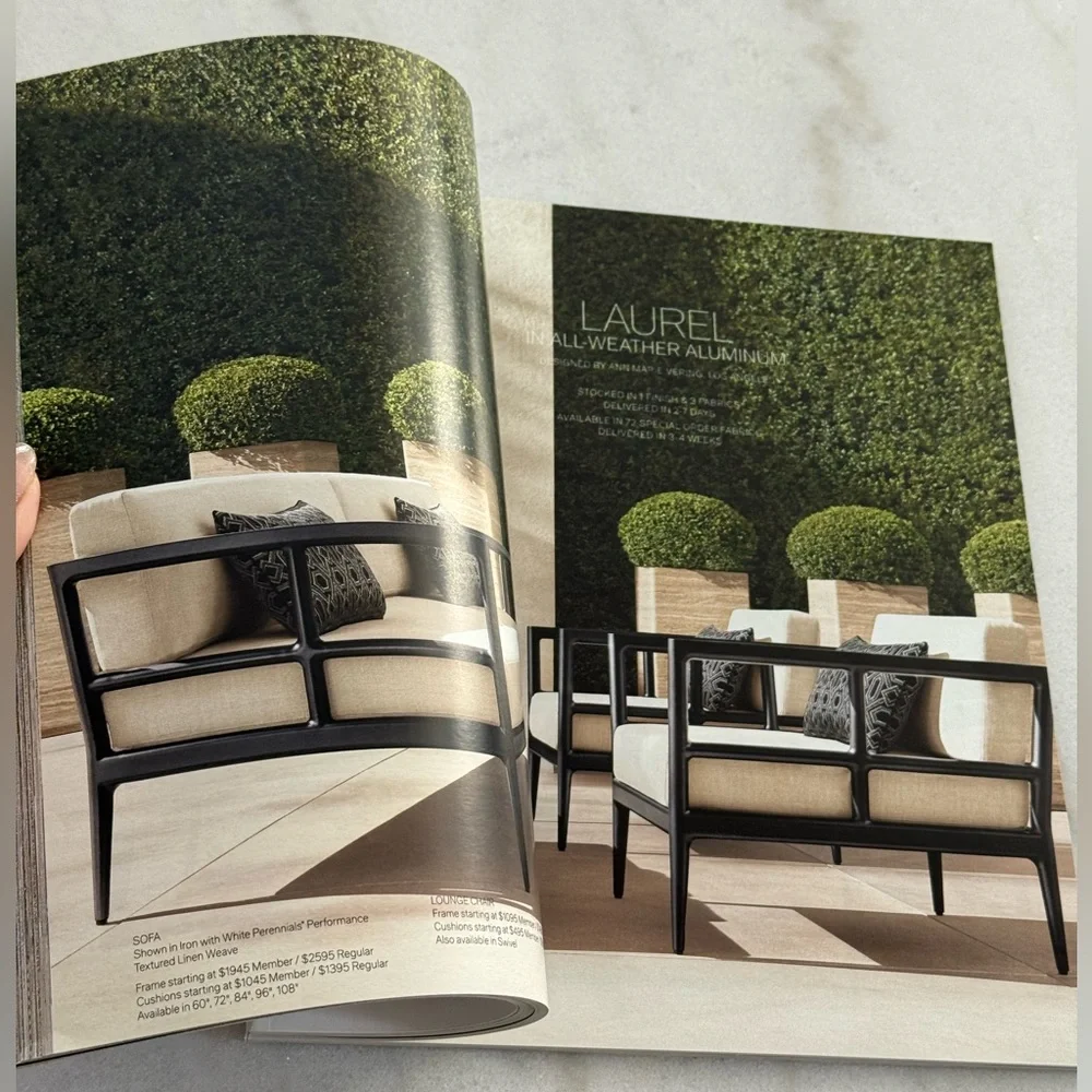 RH Restoration Hardware Magazine - 2024 Outdoor Catalog